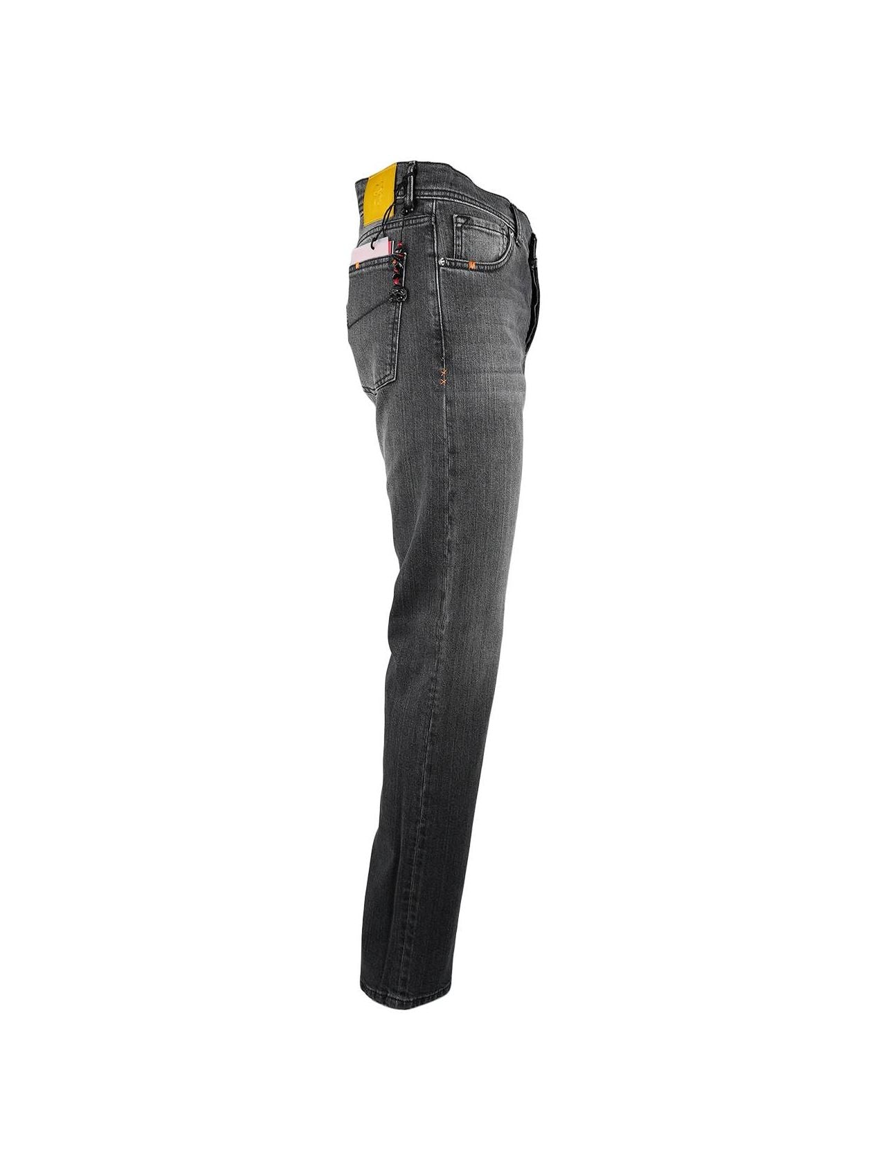 Marco Pescarolo Gray Cotton Ea Jeans