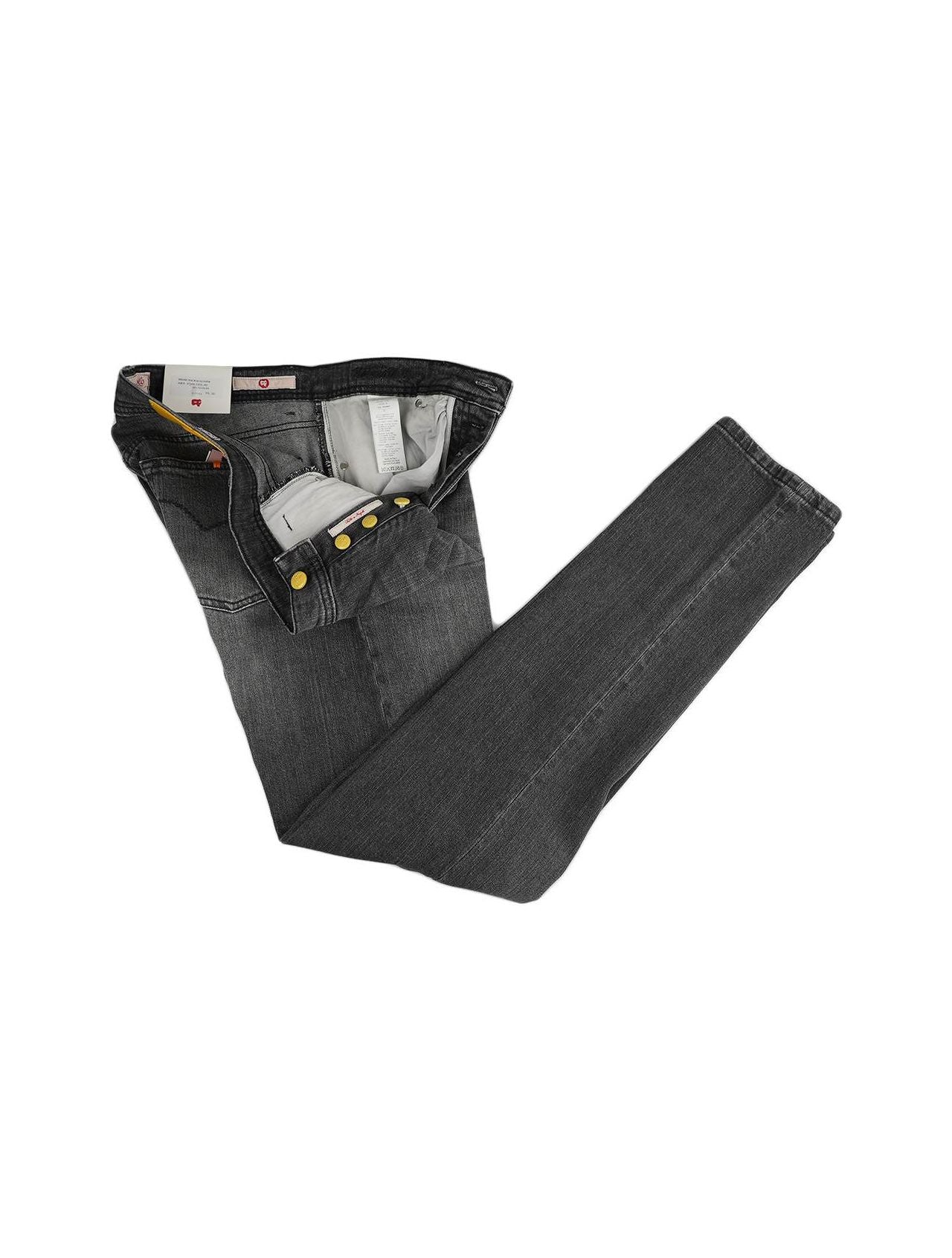 Marco Pescarolo Gray Cotton Ea Jeans