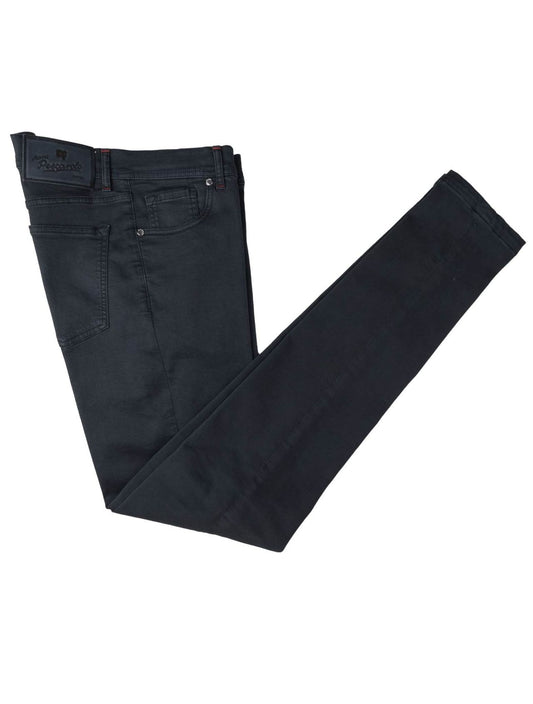 Marco Pescarolo Dark Blue Cotton Ea Jeans