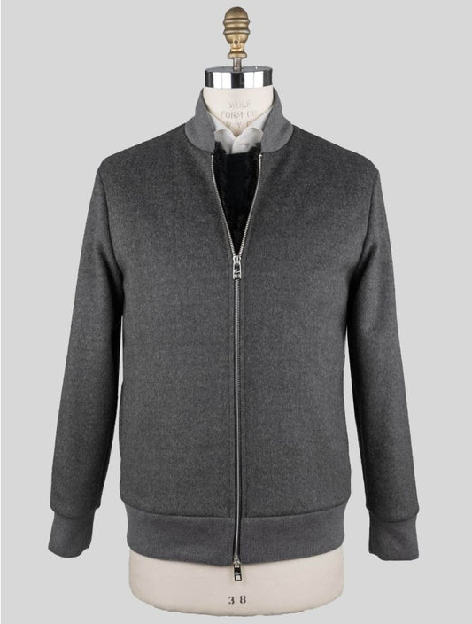 Marco Pescarolo Gray Pl Camel Lapin Fur Coat