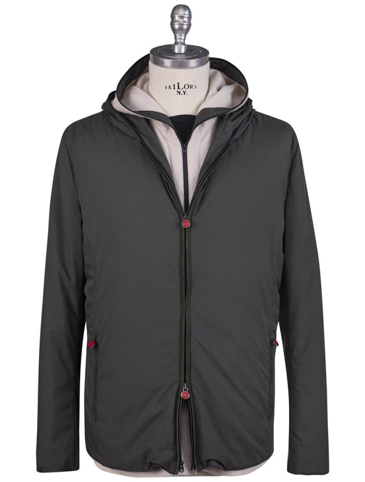 Kiton Green Pl Coat
