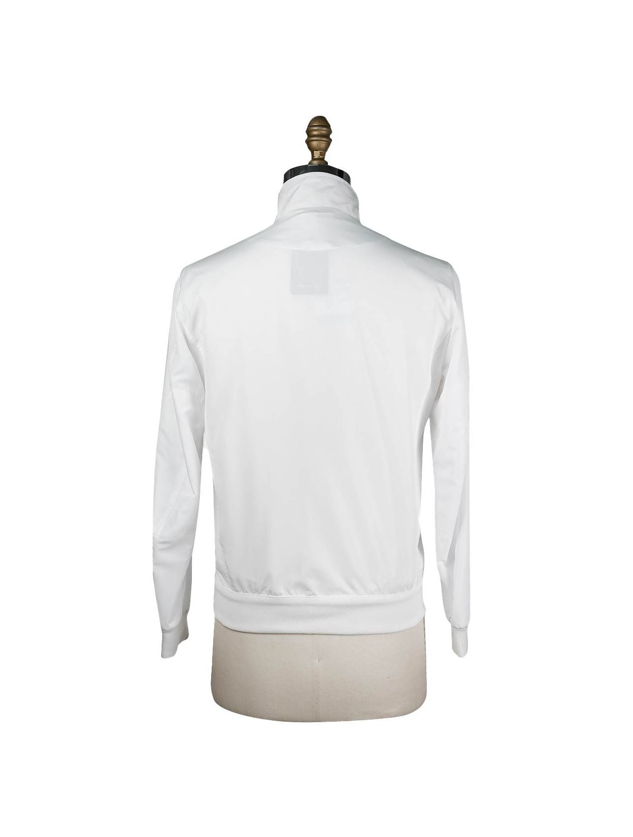 Kiton White Pl Coat