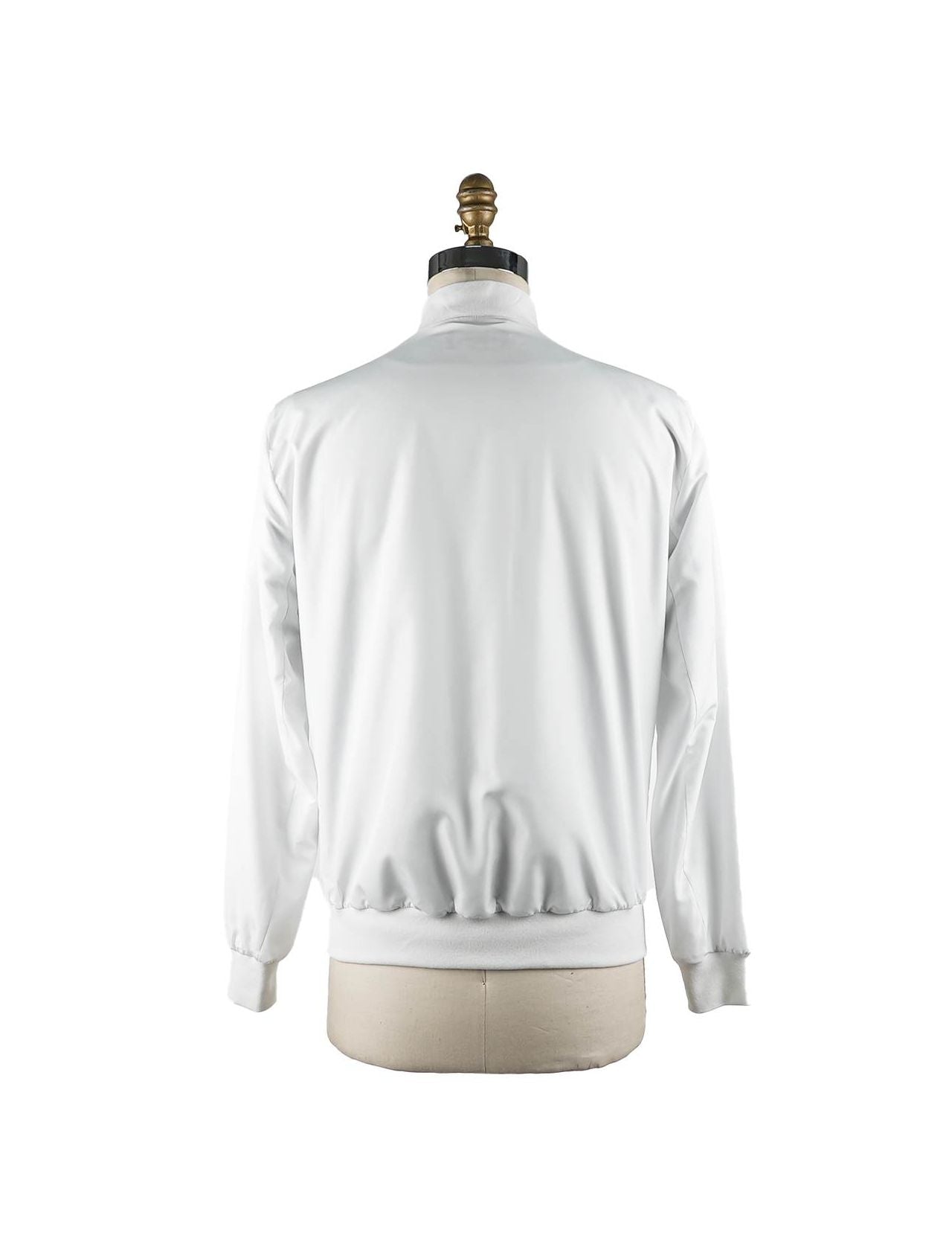 Kiton White Pl Coat