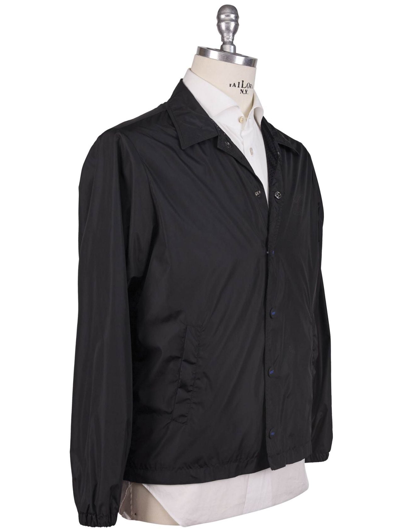 KNT Kiton Kiton Knt Black PA Coat