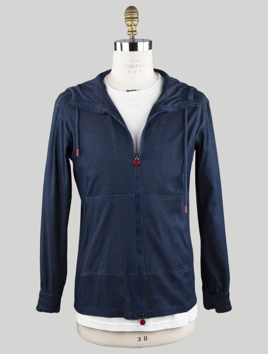 Kiton Denim Cotton Ea Sweatshirt Umbi