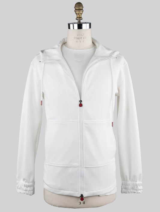 Kiton White Pl Ea Sweatshirt Umbi