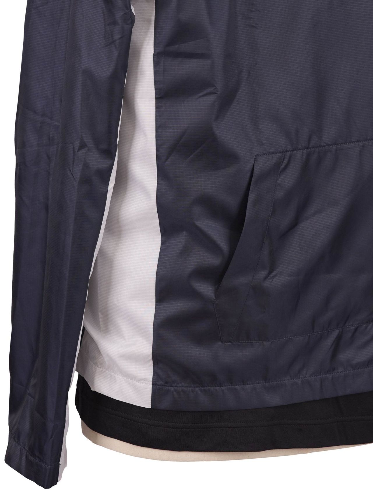 KNT Kiton Kiton Knt Blue White PL Coat