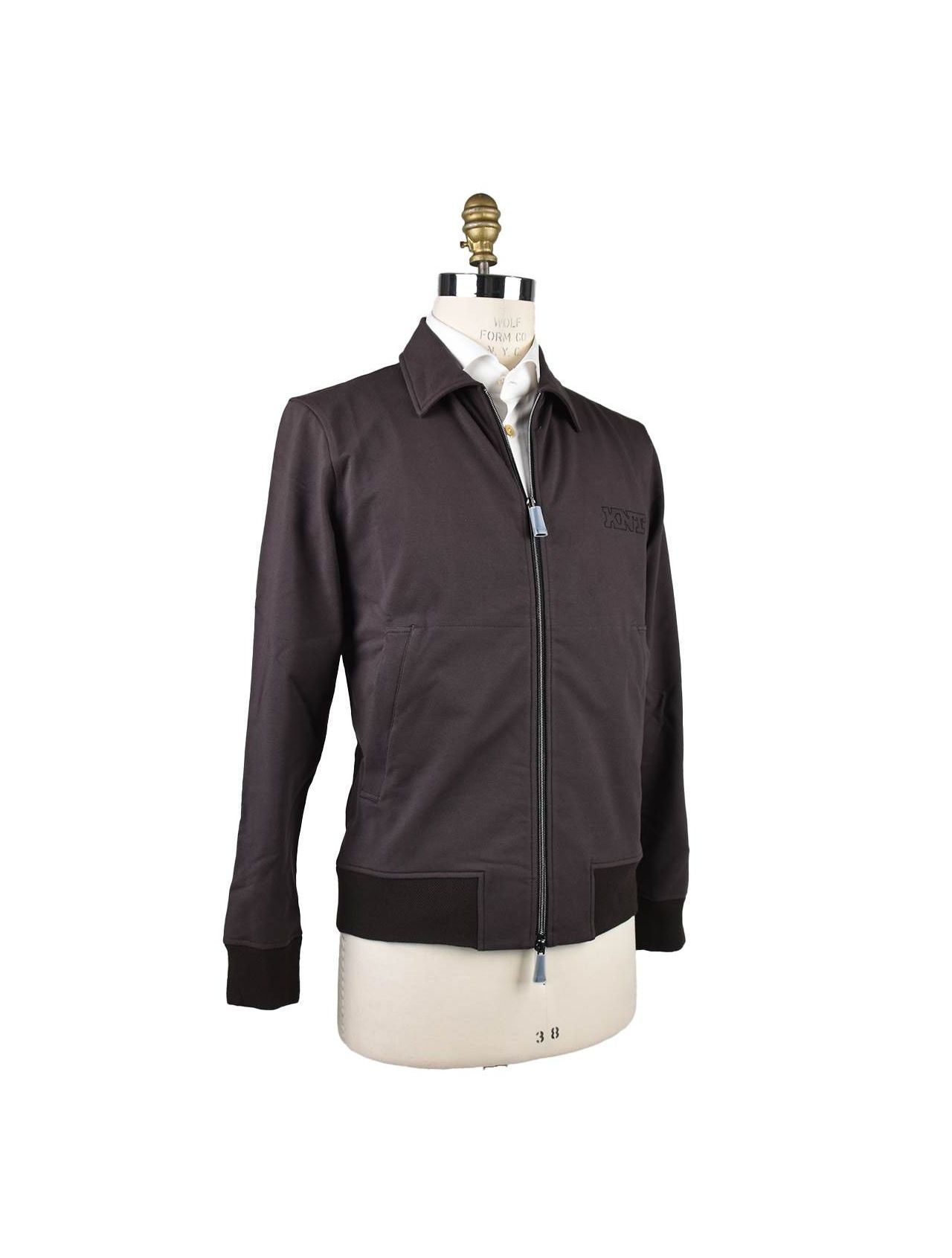 KNT Kiton Kiton KNT Brown Cotton Ea Coat