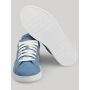 Kiton Light Blue Cotton Sneakers