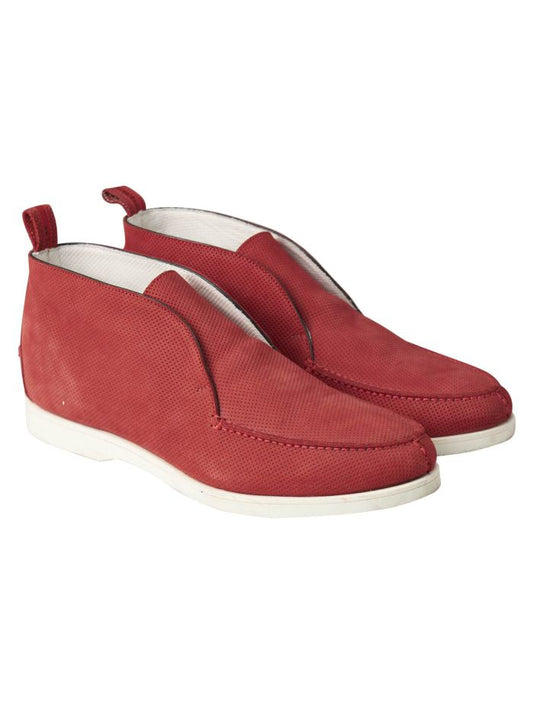Kiton Red Leather Sneaker