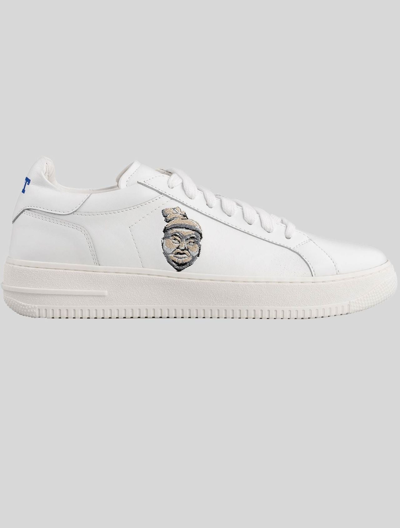 KNT Kiton White Leather Sneakers Special Edition
