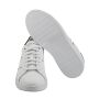 Kiton White Leather Sneakers