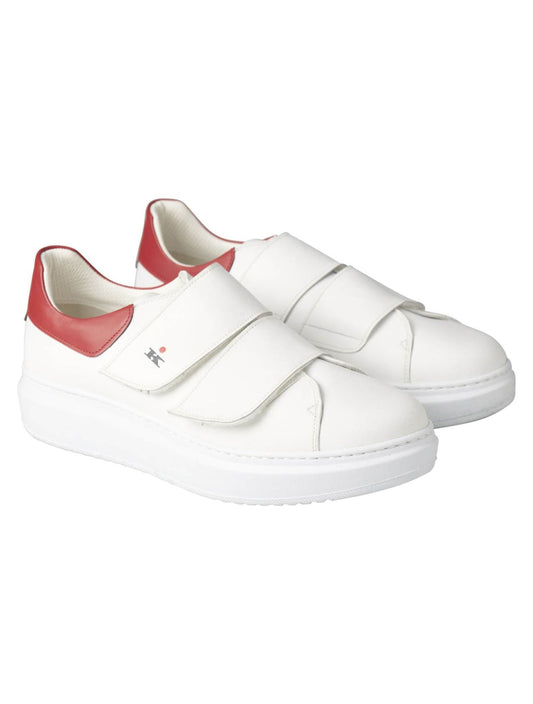 Kiton White Leather Sneaker