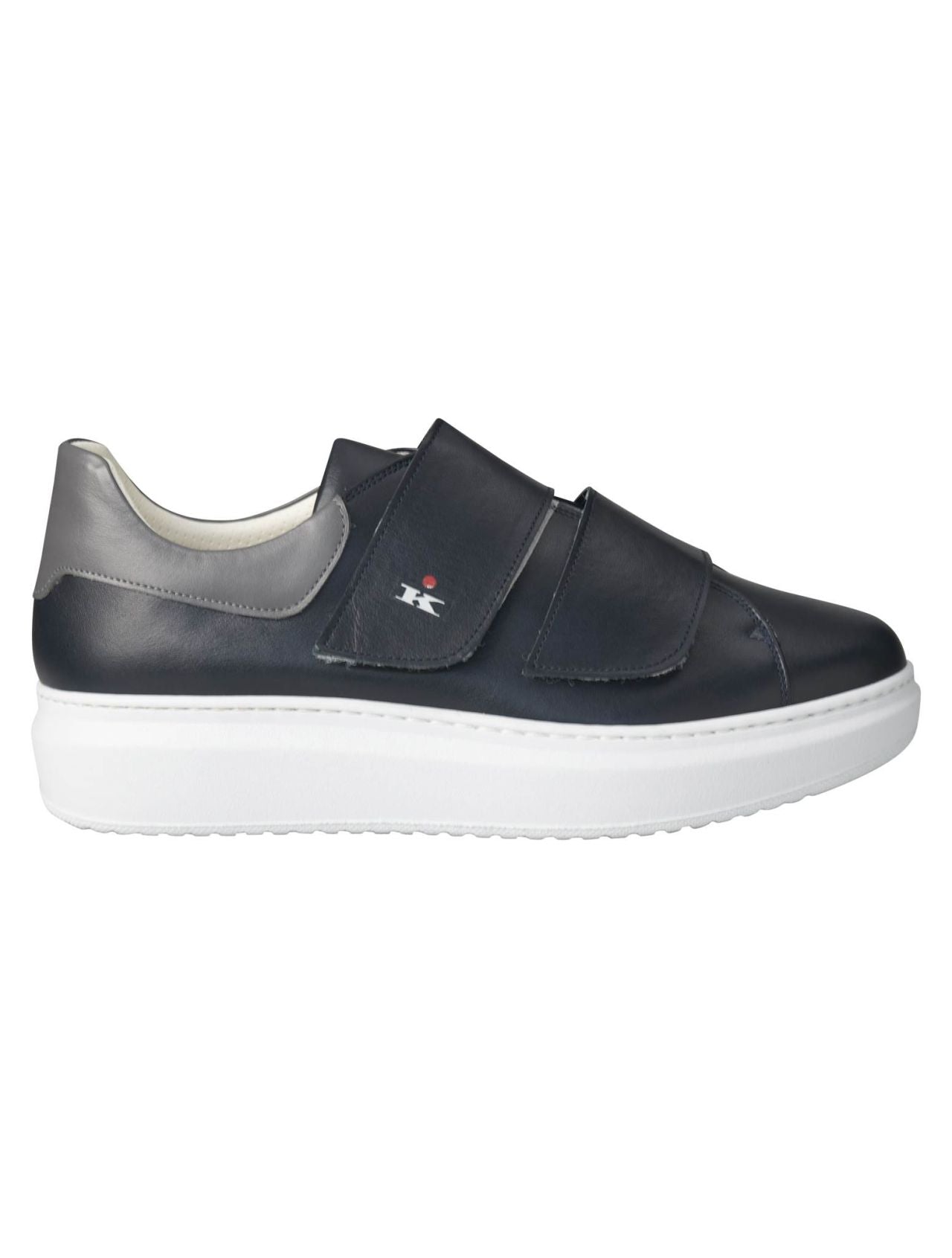 Kiton Blue Leather Sneaker