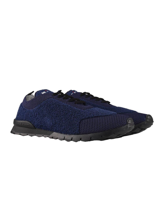 Kiton Blue Wool Shoes