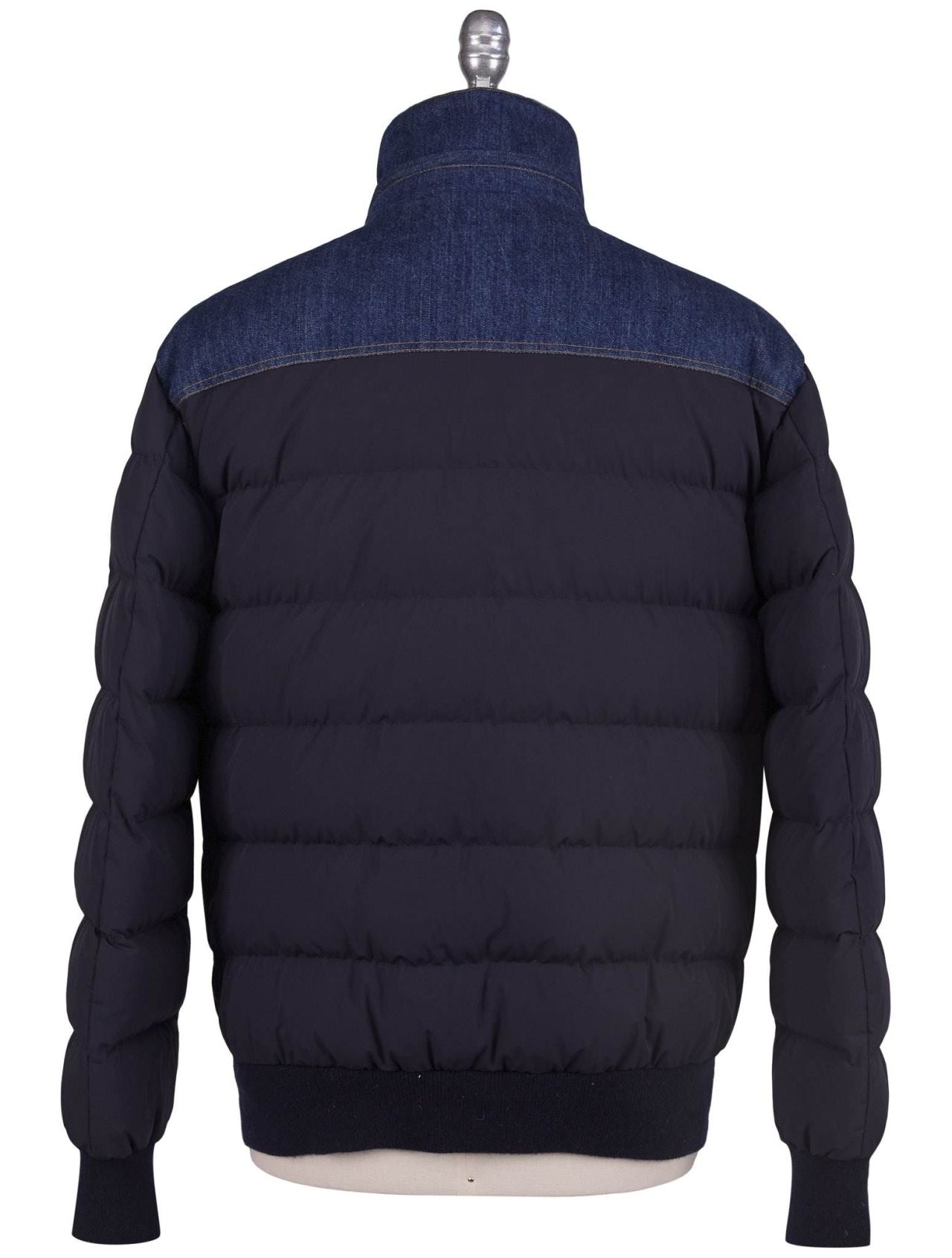 Kiton Green Pa Ea Cotton Coat