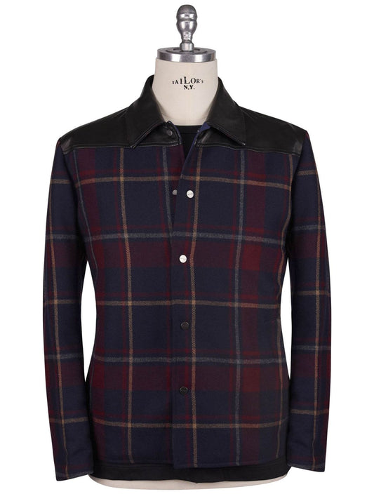 Kiton Multicolor Cashmere Coat
