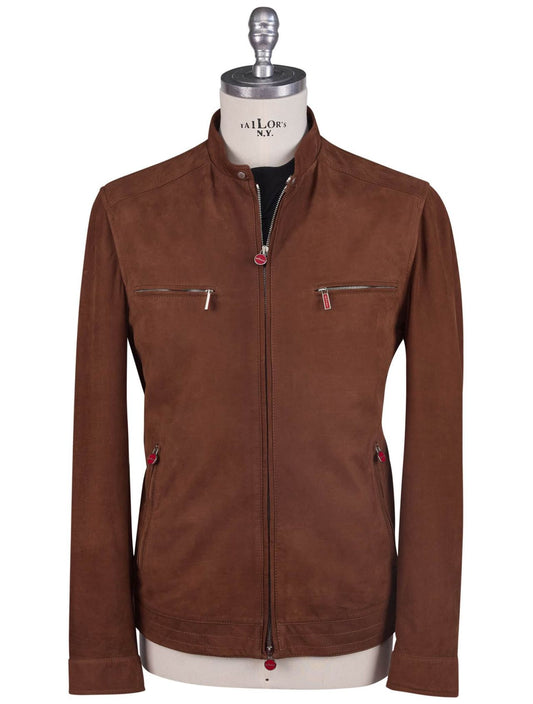 Kiton Brown Wool ea Coat